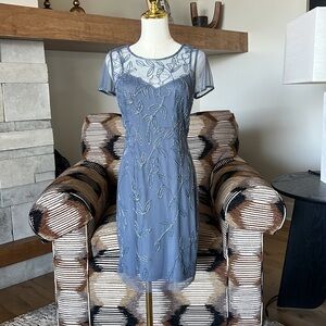 Adrianna Papell Beaded Cocktail Dress